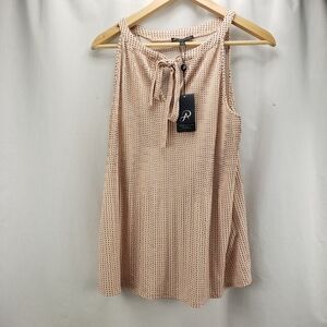 Adrianna Papell Sleeveless Tank Top Blouse Size M NWT